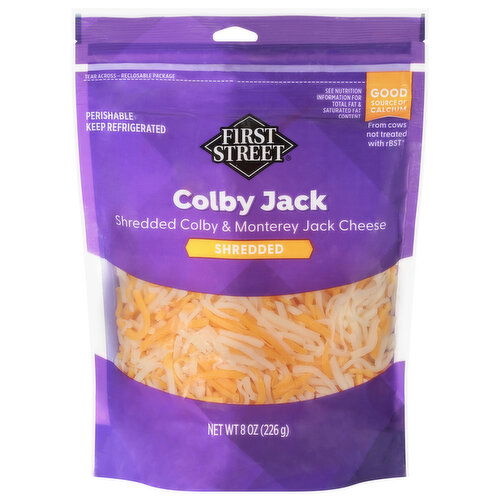 First Street Colby Jack Shredded Cheese