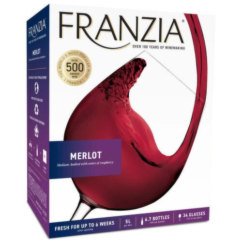 Franzia Merlot Australia Red Wine Box