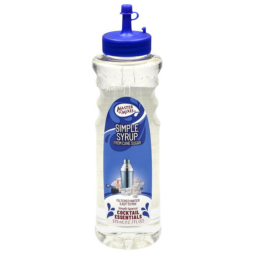 Master of Mixes Simple Syrup from Cane Sugar