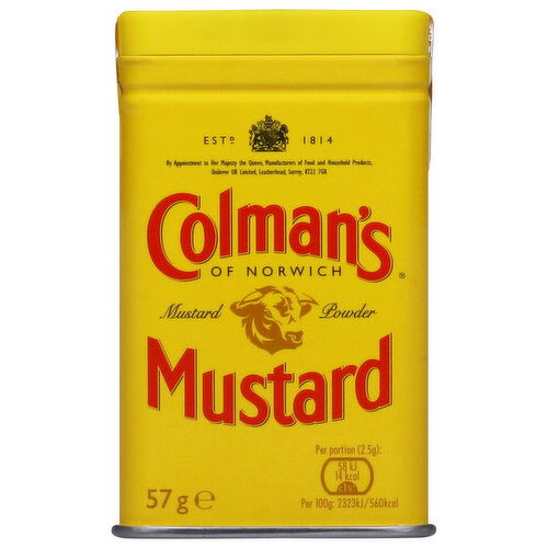 Colman's of Norwich Mustard Powder