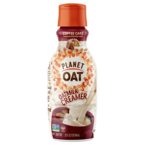 Planet Oat Coffee Cake Oatmilk Creamer