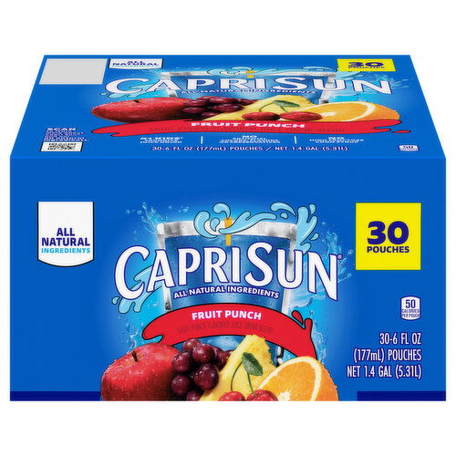 Capri Sun Fruit Punch Juice Drink Blend