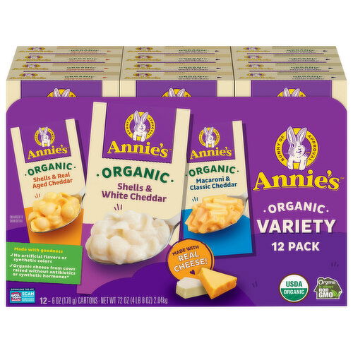 Annie's Organic Assorted Pasta Variety Pack