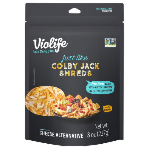 Violife Shreds Colby Jack Cheese Alternative