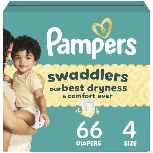 Pampers Diapers, Size S4