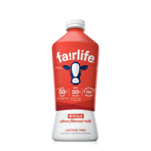fairlife Whole Ultra-Filtered Milk, Lactose Free