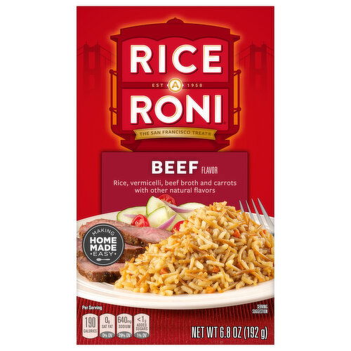 Rice-A-Roni Beef Flavor Food Mix