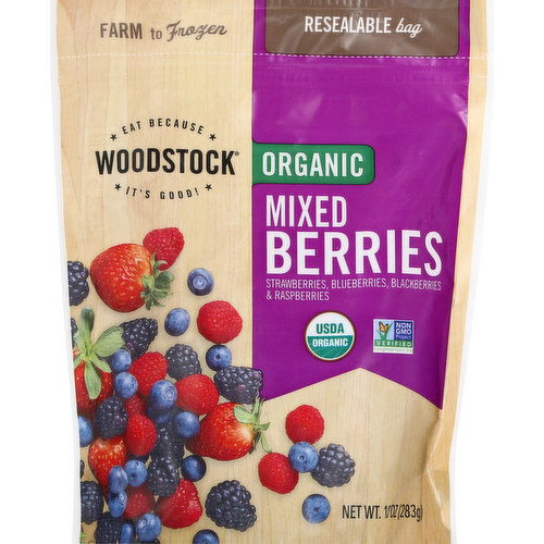 Woodstock Mixed Berries, Organic