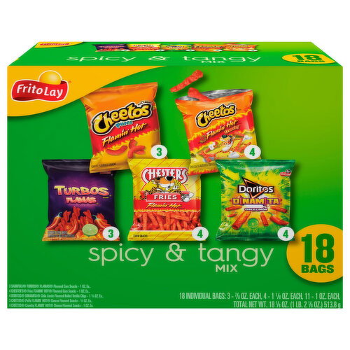 Frito Lay Spicy & Tangy Mix Image 1 of 6