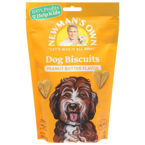 Newman's Own Dog Biscuits, Peanut Butter Flavor Image 1 of 5