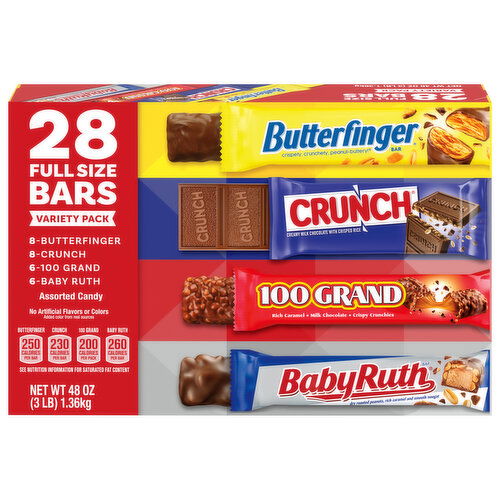 Ferrero Candy Bar, Variety Pack, Full Size