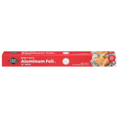 First Street Heavy Duty 18 Inch Wide Aluminum Foil Image 1 of 4