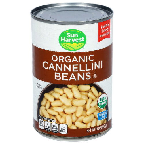 Sun Harvest Organic Cannellini Beans