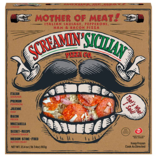 Screamin' Sicilian Pizza Co. Pizza, Mother of Meat!