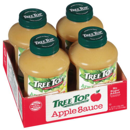 Tree Top Apple Sauce, No Sugar Added