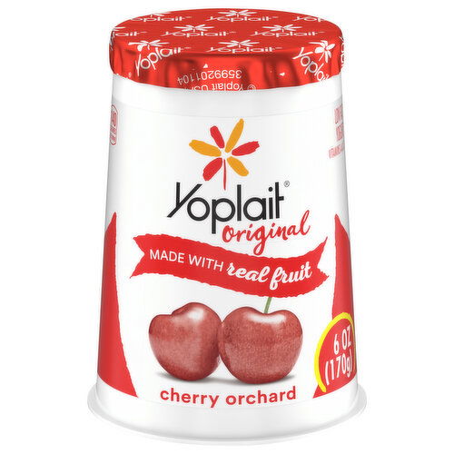 Yoplait Low Fat Cherry Orchard Yogurt