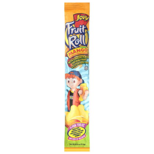 Jovy Fruit Roll, Mango Flavor