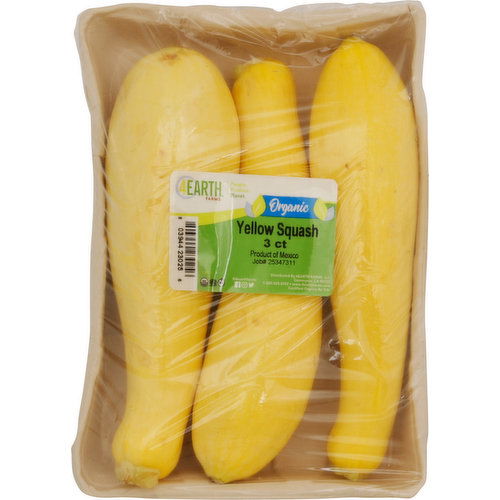 4Earth Farms Yellow Squash, Organic