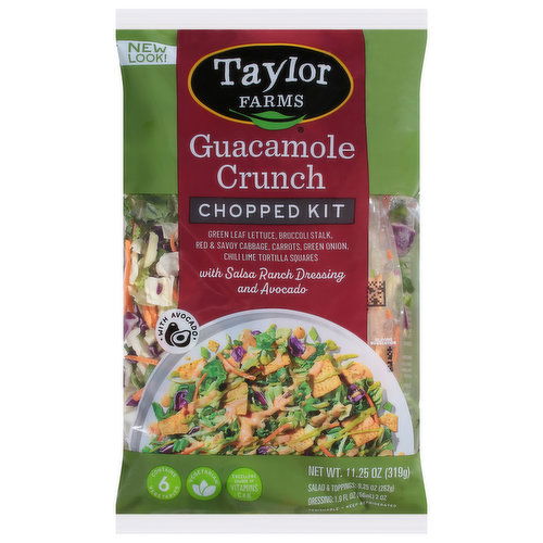 Taylor Farms Chopped Kit, Guacamole Crunch