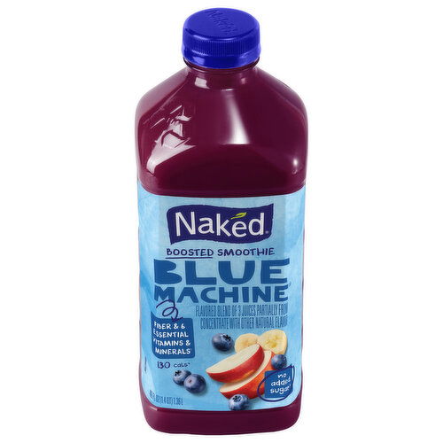 Naked Boosted No Added Sugar Blue Machine Smoothie