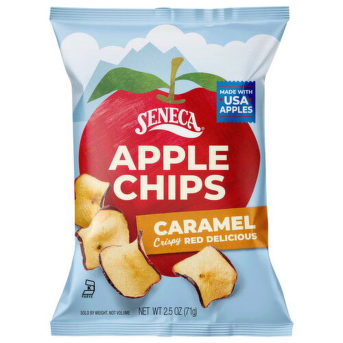 Seneca Crispy Caramel Red Delicious Apple Chips