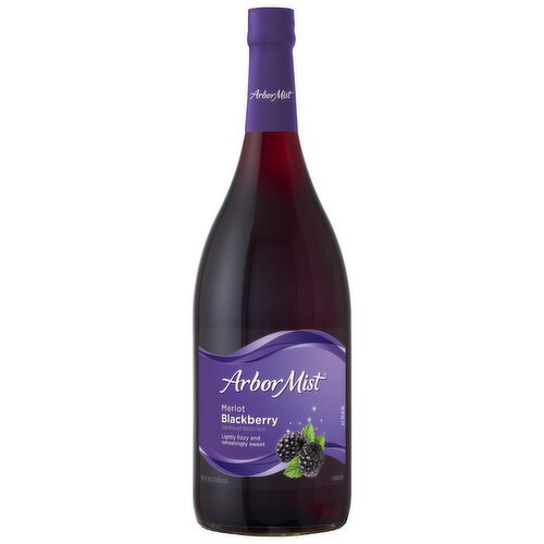 Arbor Mist Blackberry Merlot Sweet Red Wine Image 1 of 7