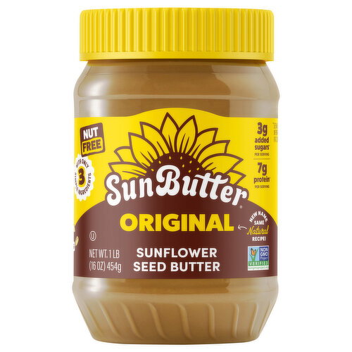 SunButter Nut Free Original Sunflower Seed Butter Image 1 of 5