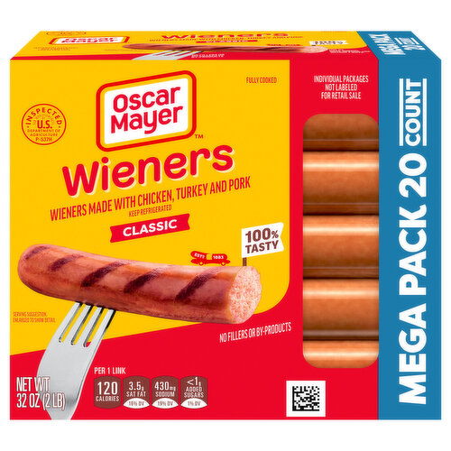 Oscar Mayer Classic Wieners Mega Pack