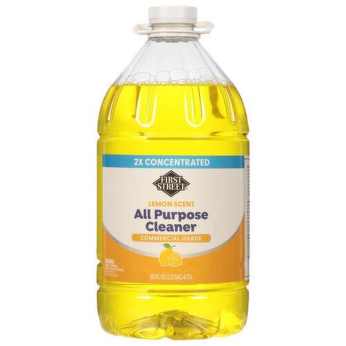 First Street Commercial Grade Lemon Scent All Purpose Cleaner