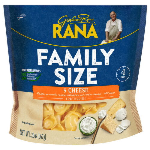 Rana Tortellini, 5 Cheese, Family Size