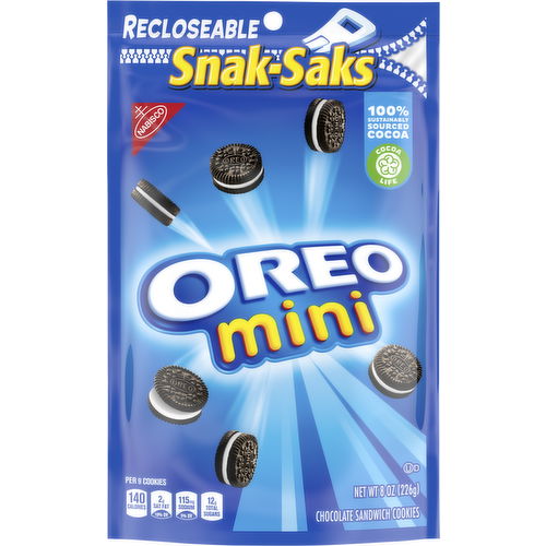 Mini Oreo Snak Sacks 8.0 oz