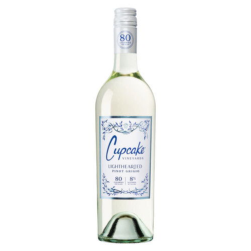 Cupcake Lighthearted Pinot Grigio California White Wine