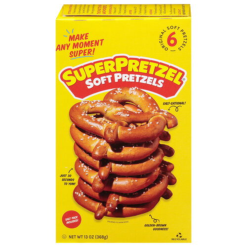 SuperPretzel Soft Original Pretzels