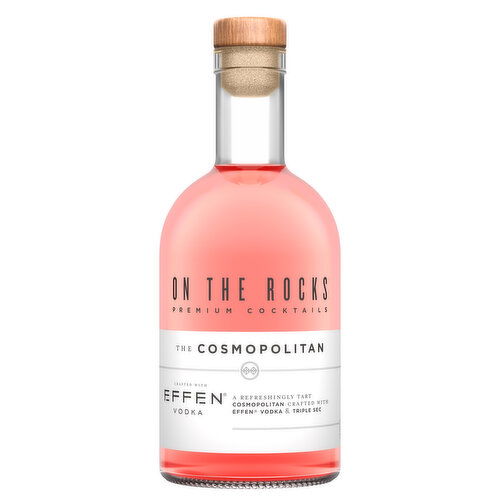 Otr-On the Rocks The Crafted with Effen Vodka Cranberry Cosmopolitan