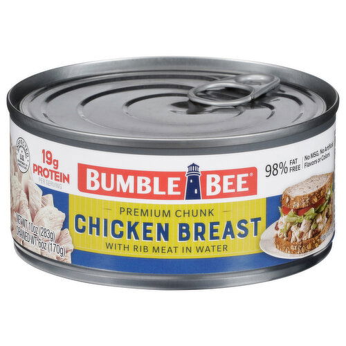 Bumble Bee Premium Chunk Chicken Breast with Rib Meat in Water