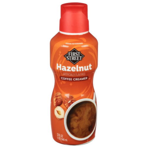 First Street Coffee Creamer, Hazelnut