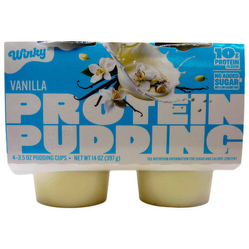 Vanilla Protein Pudding 4pk Image 1 of 6
