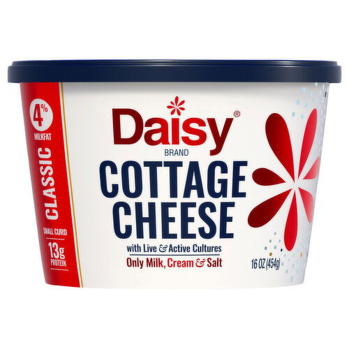Daisy 4% Milkfat Small Curd Classic Cottage Cheese