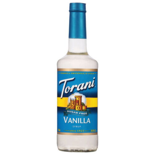 Torani Syrup, Sugar Free, Vanilla