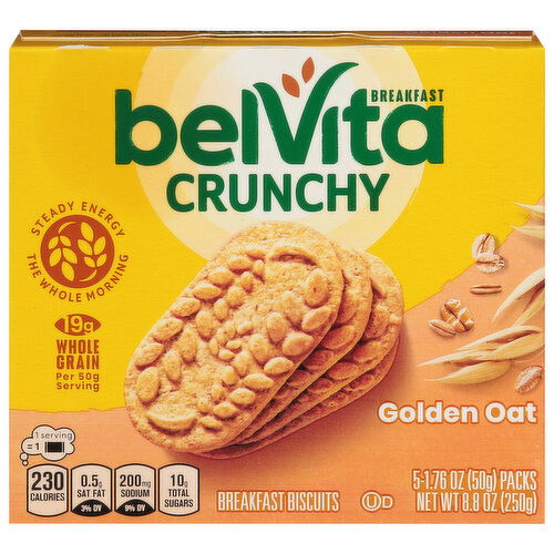 belVita Breakfast Biscuits, Golden Oat