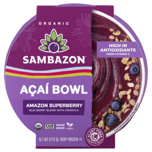 Sambazon Organic Amazon Superberry Acai Bowl