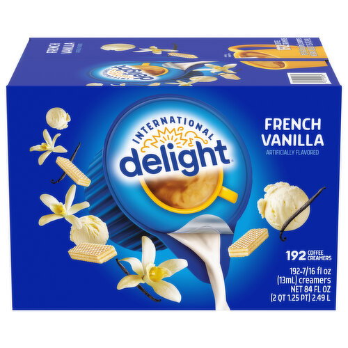 International Delight French Vanilla Coffee Creamer Singles