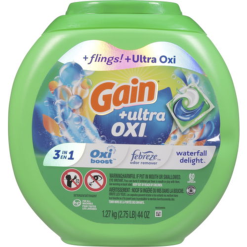 Gain Flings OXI Waterfall Delight 60 ct