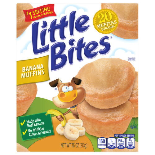 Entenmanns Little Bites Banana Muffins