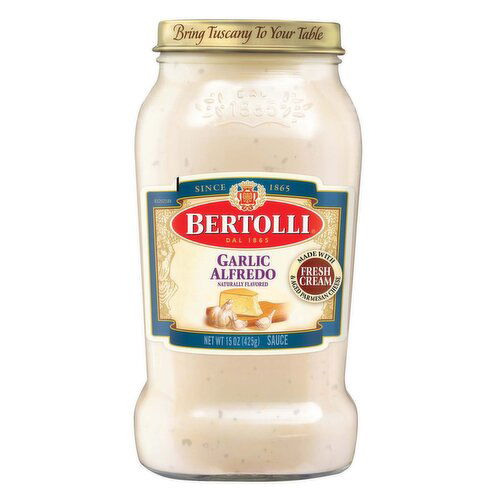 Bertolli Sauce, Garlic Alfredo