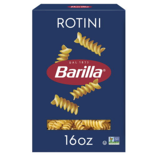 Barilla Rotini - Non-GMO Pasta Made with Durum Wheat Semolina & Kosher Certified