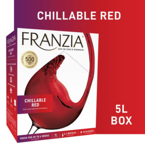 Franzia Chillable Red Blend Wine Box