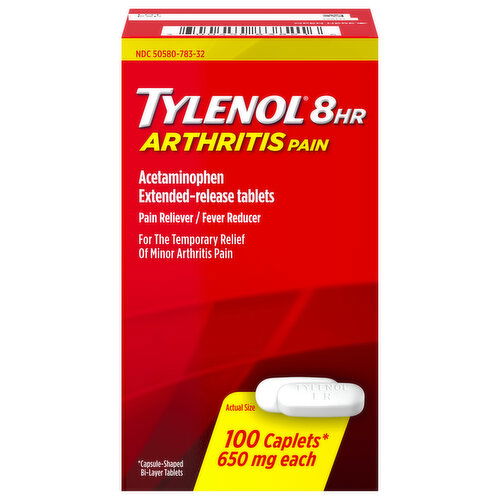 Tylenol Caplets 650 mg Arthritis Pain