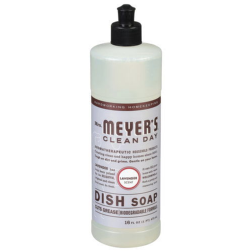 Mrs. Meyer's Dish Soap, Lavender Scent