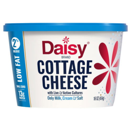 Daisy Low Fat 2% Milkfat Small Curd Cottage Cheese
